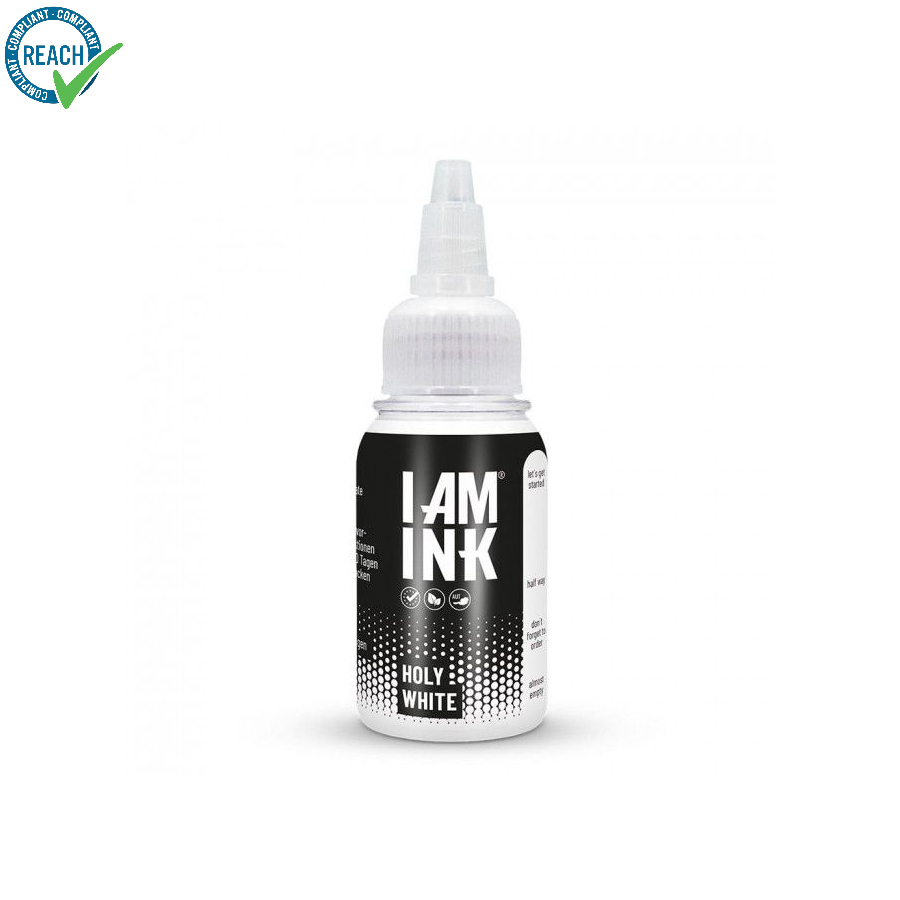 I Am Ink Holy White - Mélange pour le tatouage encre REACH 30ml