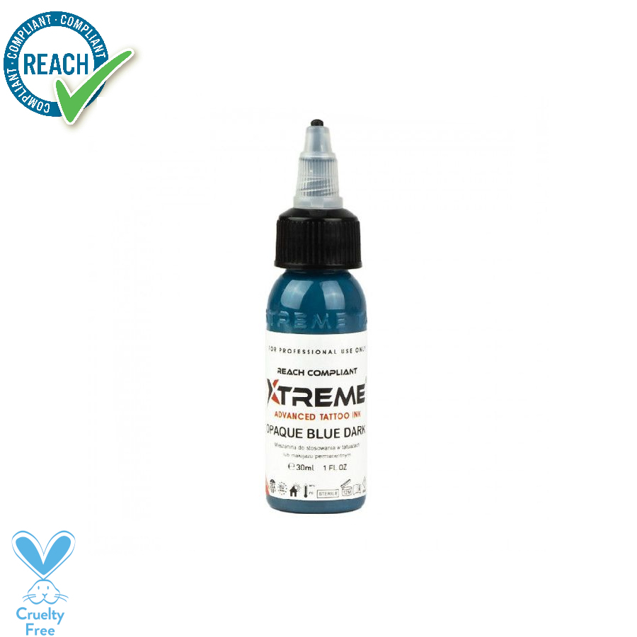 Xtreme Ink Blue Dark - Mélange pour le tatouage encre REACH