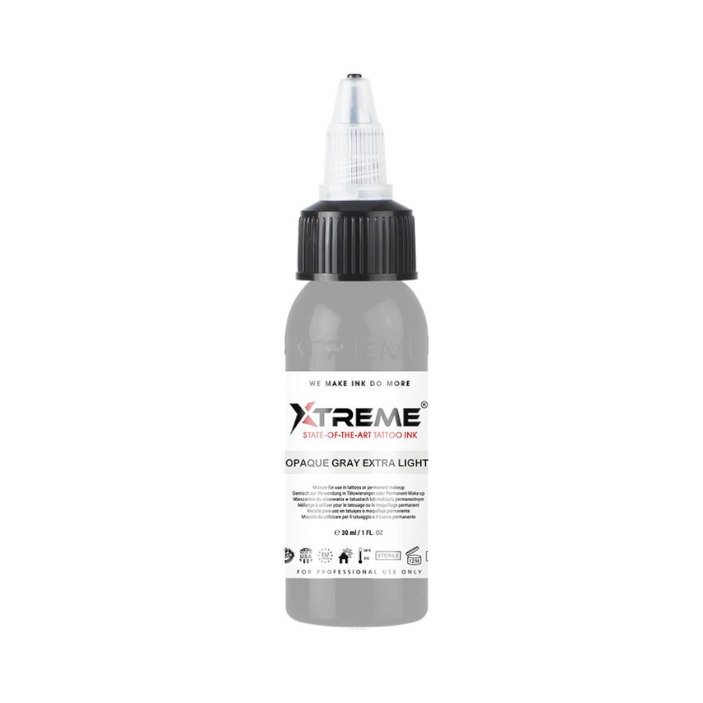 Xtreme Ink Opaque Gray Extra Light - Mélange pour le tatouage encre REACH