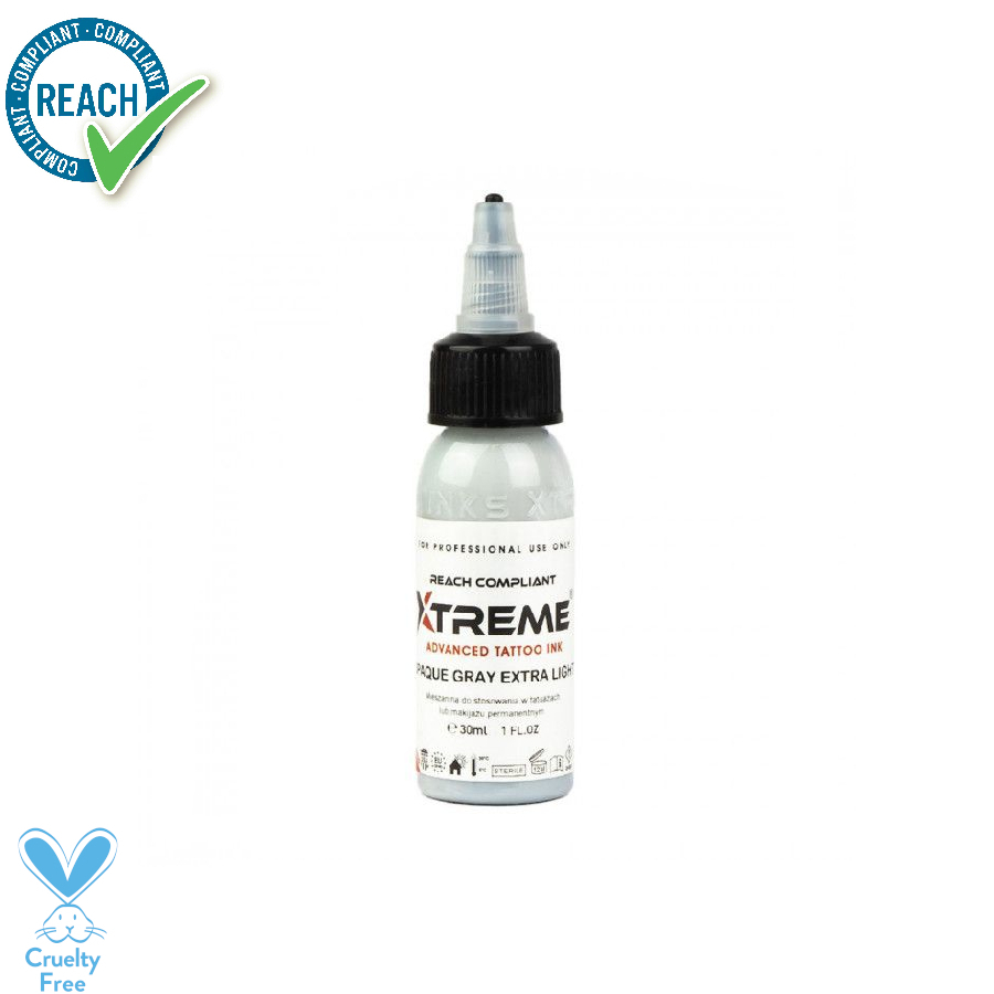 Xtreme Ink Opaque Gray Extra Light - Mélange pour le tatouage encre REACH