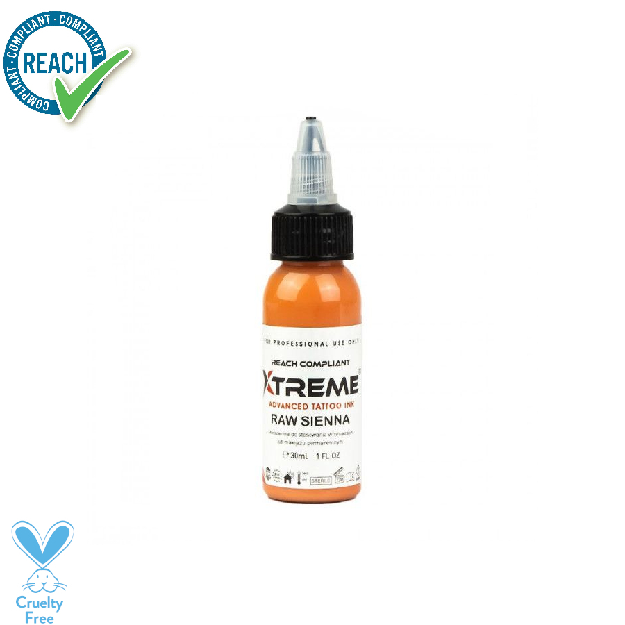 Xtreme Ink Raw Sienna - Mélange pour le tatouage encre REACH