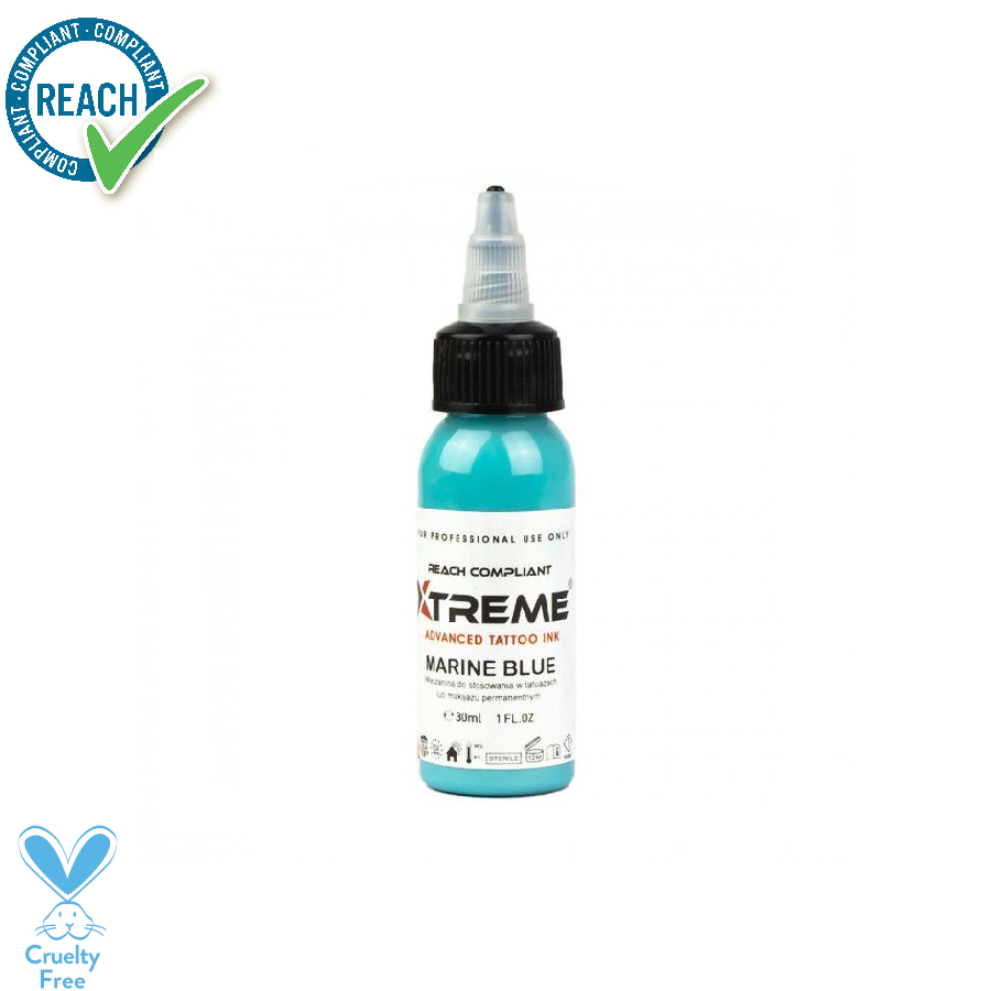 Xtreme Ink Marine Blue - Mélange pour le tatouage encre REACH