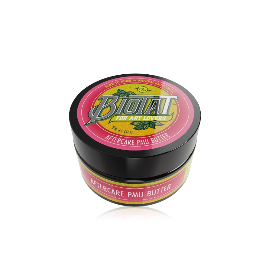 Biotat Aftercare Pmu Butter Crème Apaisante et Anesthésiante Après Tatouage Maquillage