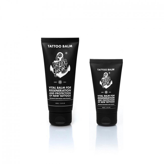 Soin Tattoo - Sorry Mom Tattoo Balm - Baume de soin régénérant avec additif antibactérien