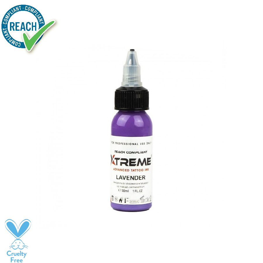 Xtreme Ink Lavender - Mélange pour le tatouage encre REACH