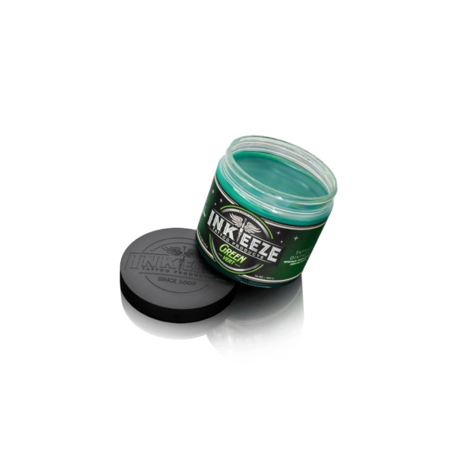 Beurre Tattoo - Inkeeze Green Glide - Crème onguent multi usage pour tatouage et soin après tattoo 