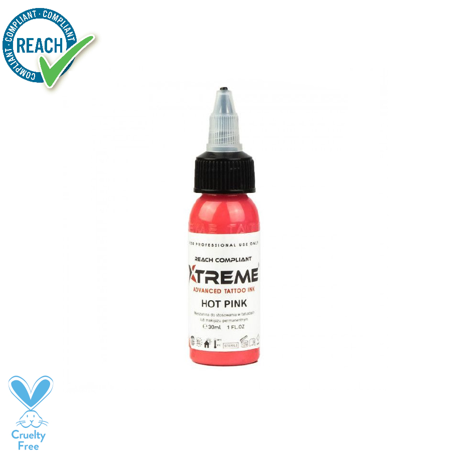 Xtreme Ink Hot Pink - Mélange pour le tatouage encre REACH