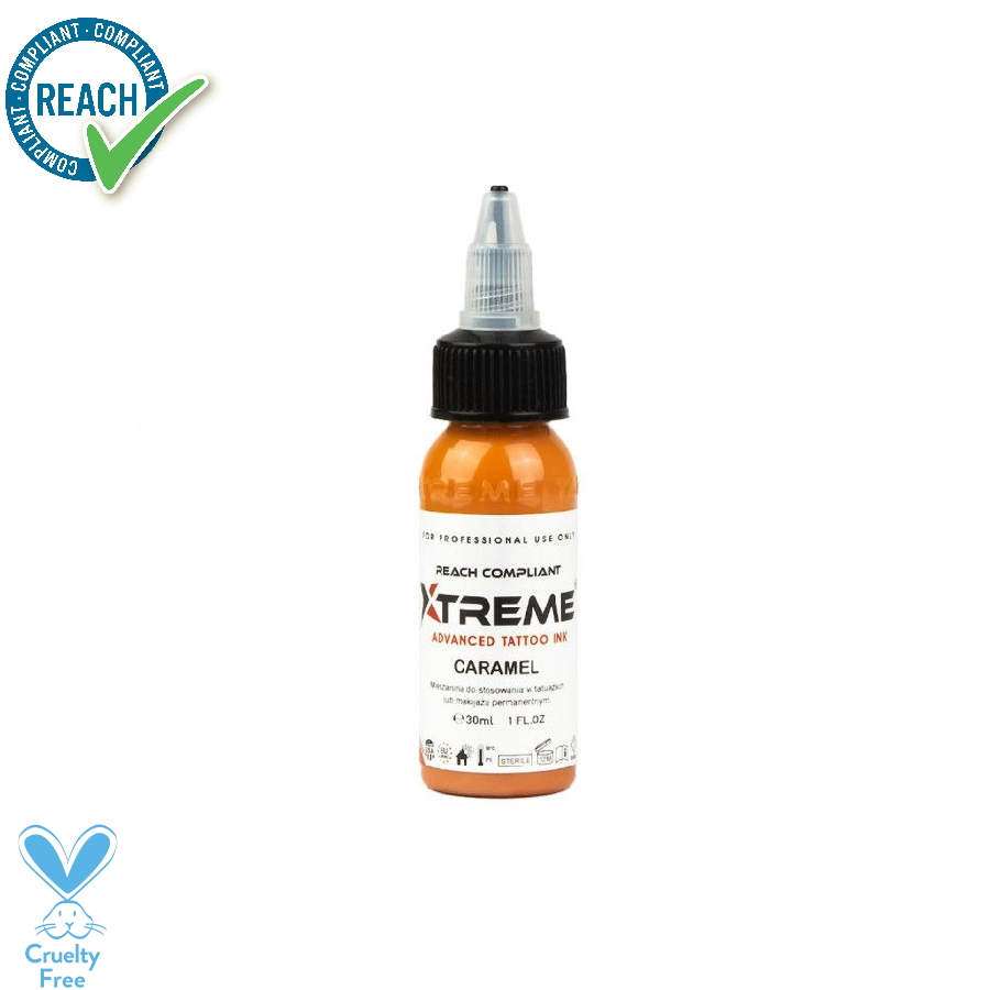 Xtreme Ink Caramel - Mélange pour le tatouage encre REACH