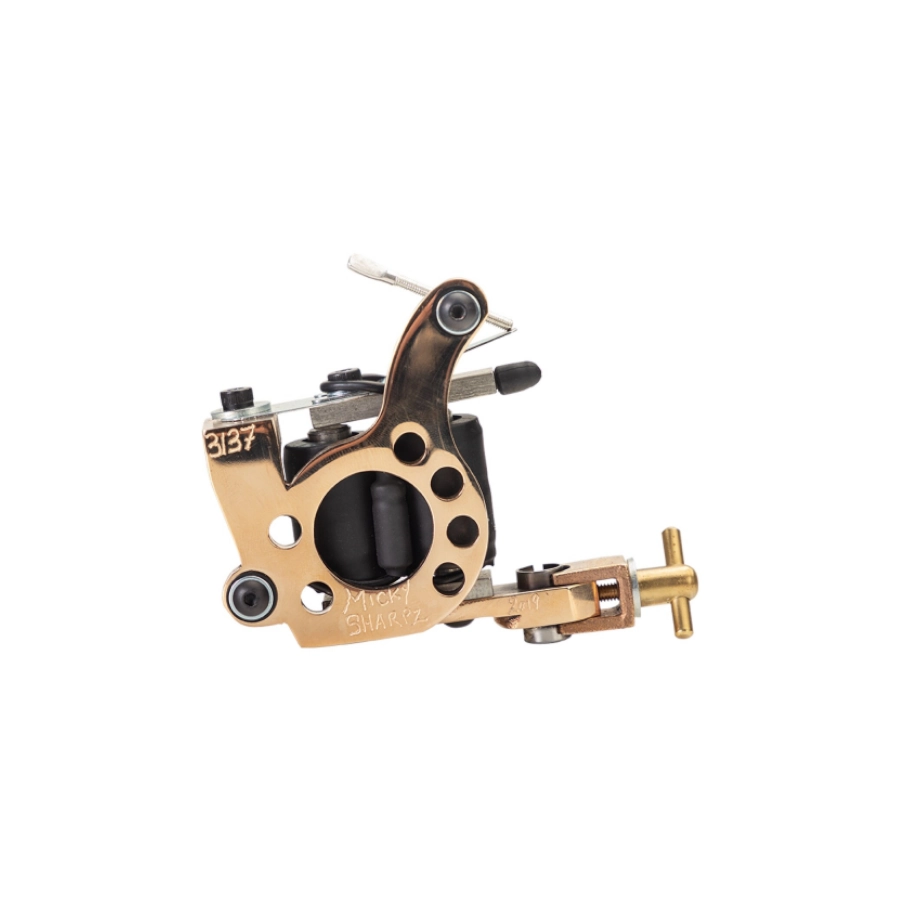 Machine à Bobine - Micky Sharpz Bronze T Dial  - Machine à tatouer pour les ombrages
