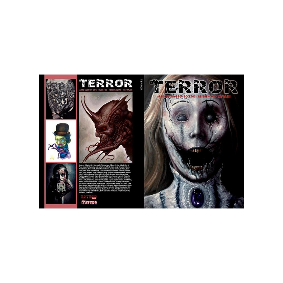 Livre Tattoo - Arte Tattoo - Terror 