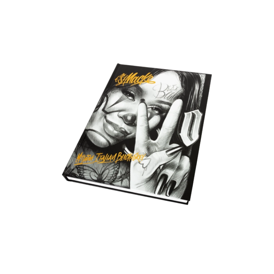 Livre Tattoo - Macko - Mon livre Latin Italien Black'N'Grey 