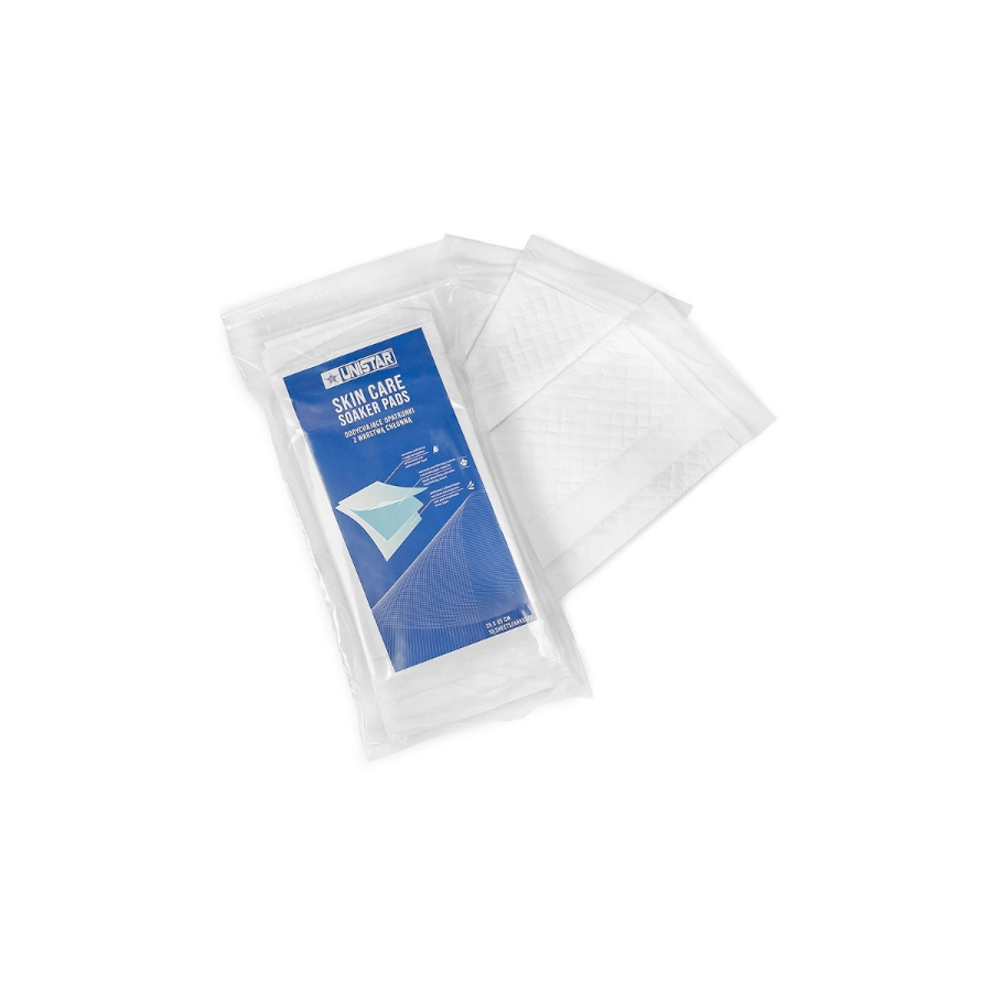 Compresse Tattoo - Unistar Skin Care Soaker Pads - Sachet de 10 compresses de soin tatouage