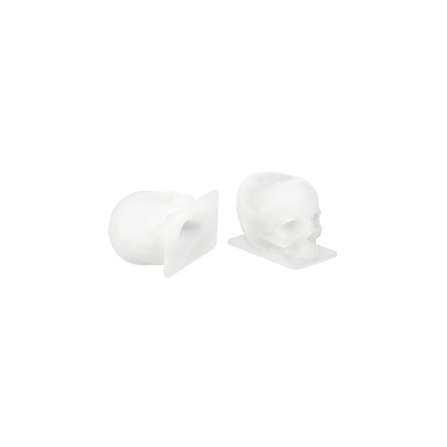 Godet A Encre - Sachet de 200 caps en plastique pour encre de tatouage style tête de mort
