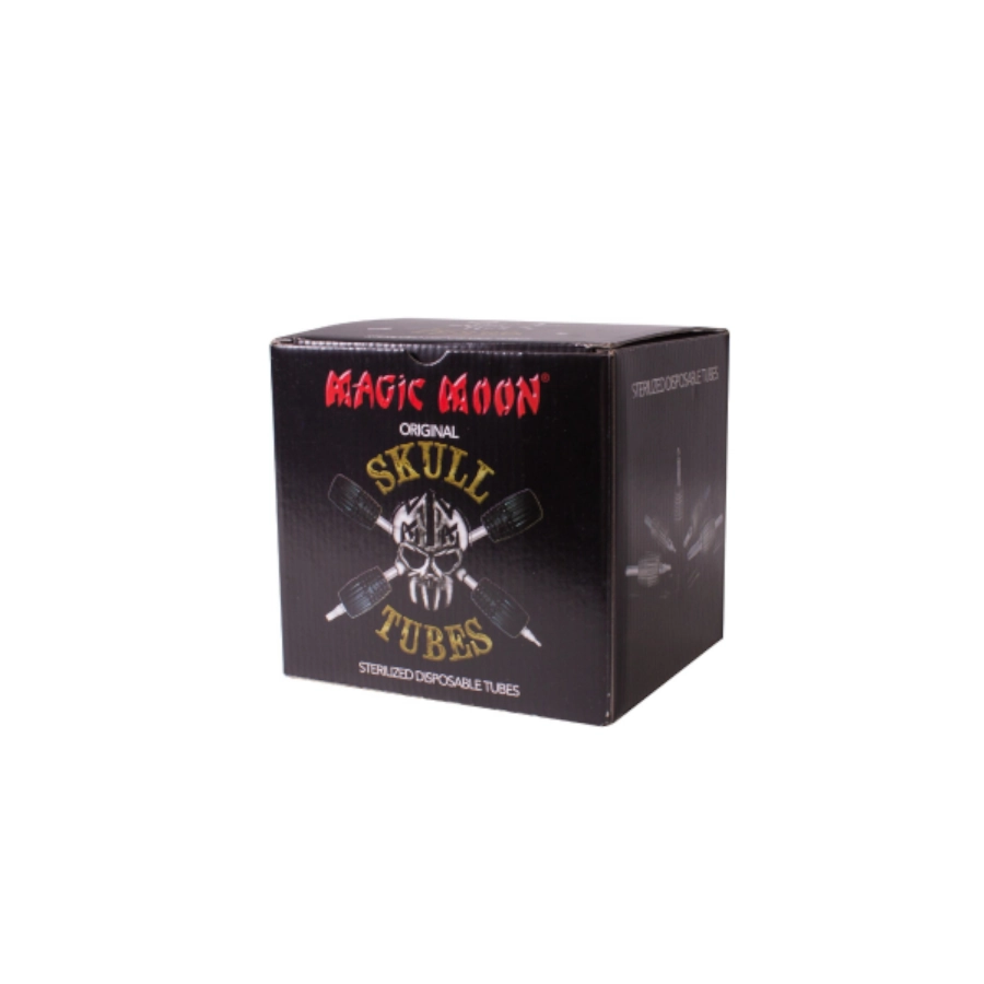 Tube Tattoo - Tube Magic Moon Round - Boite de 20 tubes de tatouage jetable buse ronde 30 mm 