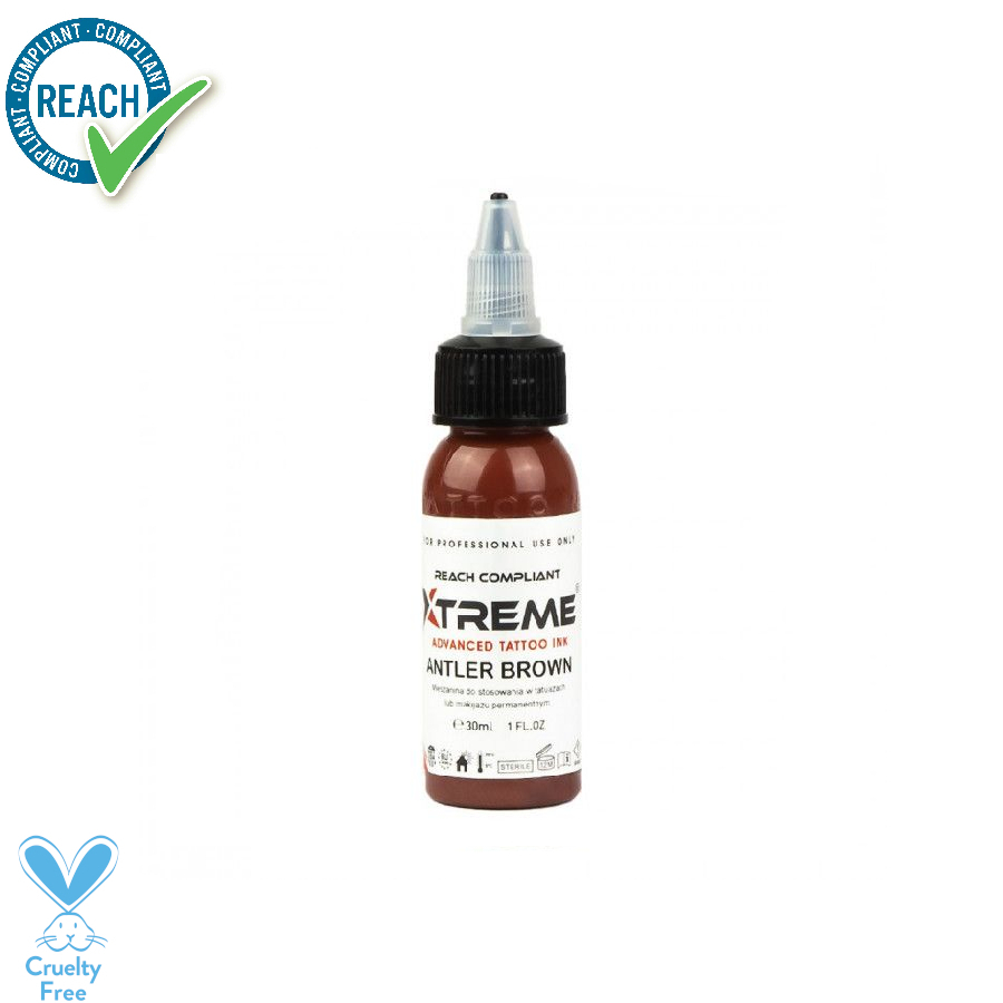 Xtreme Ink Antler Brown - Mélange pour le tatouage encre REACH