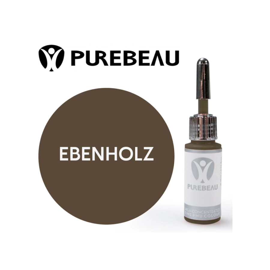 Encre Pmu Brun - Purebeau AB03 Ebenholz - Mélange pigment stérile pour maquillage permanent sourcil