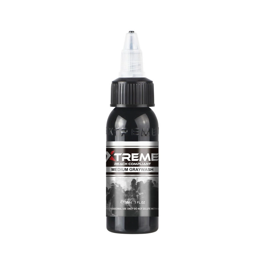 Encre Graywash Tattoo - Xtreme Ink Medium Greywash - Mélange pour le tatouage encre REACH