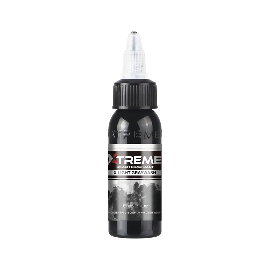 Encre Graywash Tattoo - Xtreme Ink Extra Light Greywash - Mélange pour le tatouage encre REACH