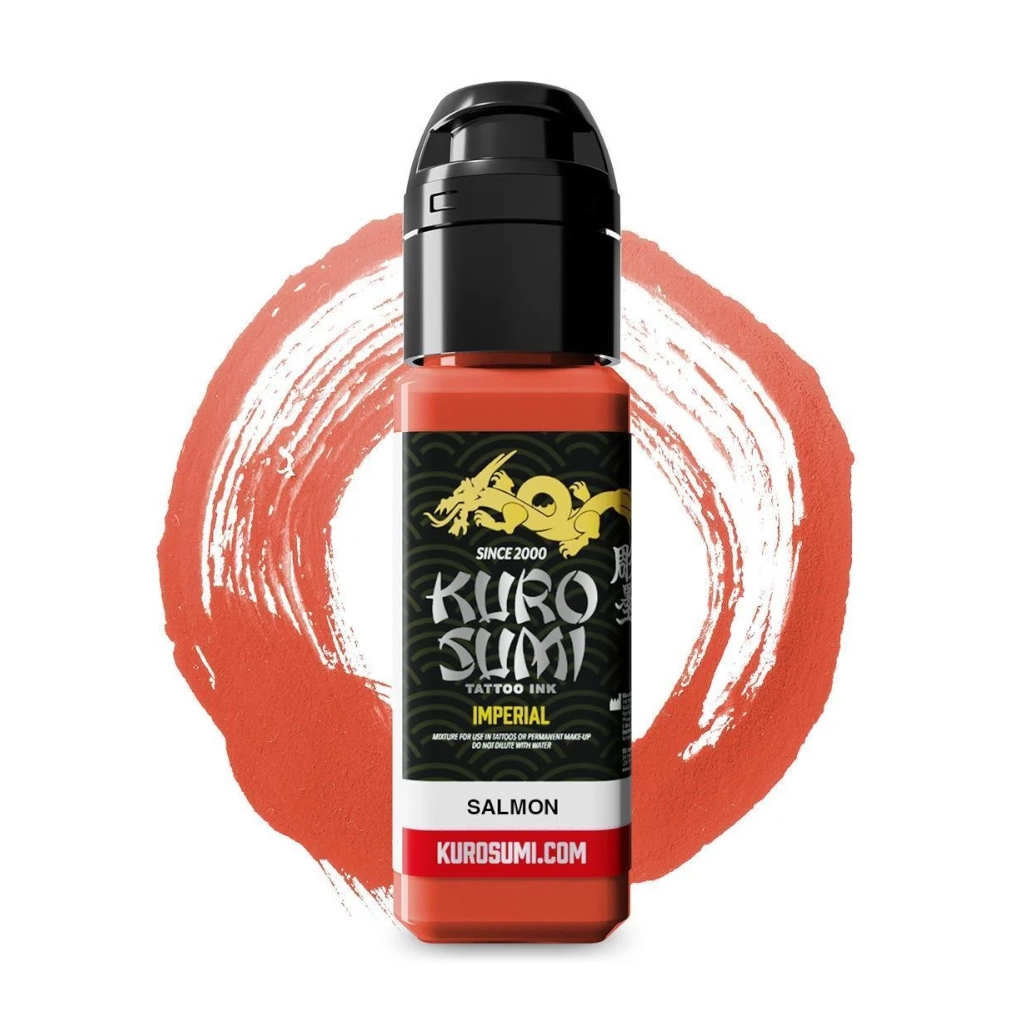 Encre Tattoo Orange - Kuro Sumi Impérial Salmon - Mélange pour le tatouage encre reach