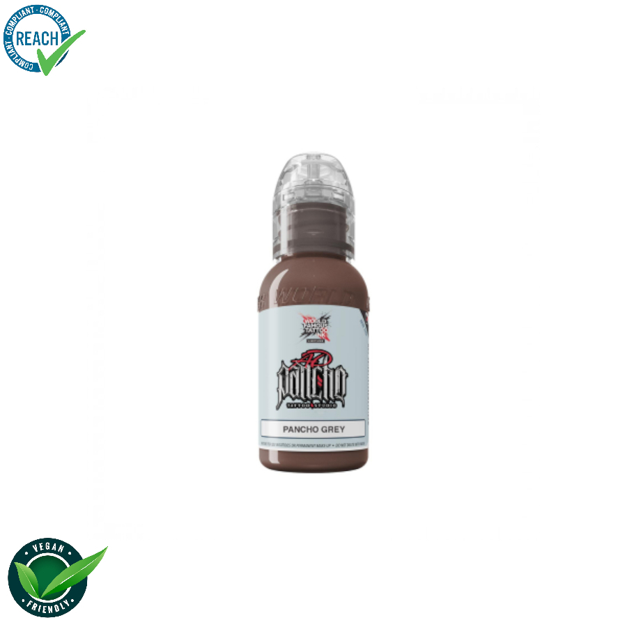 World famous ink limitless encre pour le tatouage REACH pancho grey
