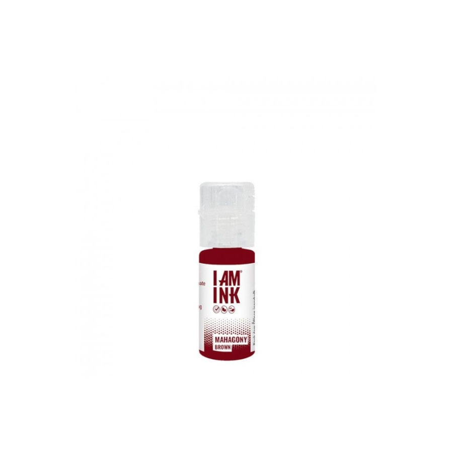 Encre Tattoo Marron - I Am Ink Mahagony Brown - Mélange pour le tatouage encre reach