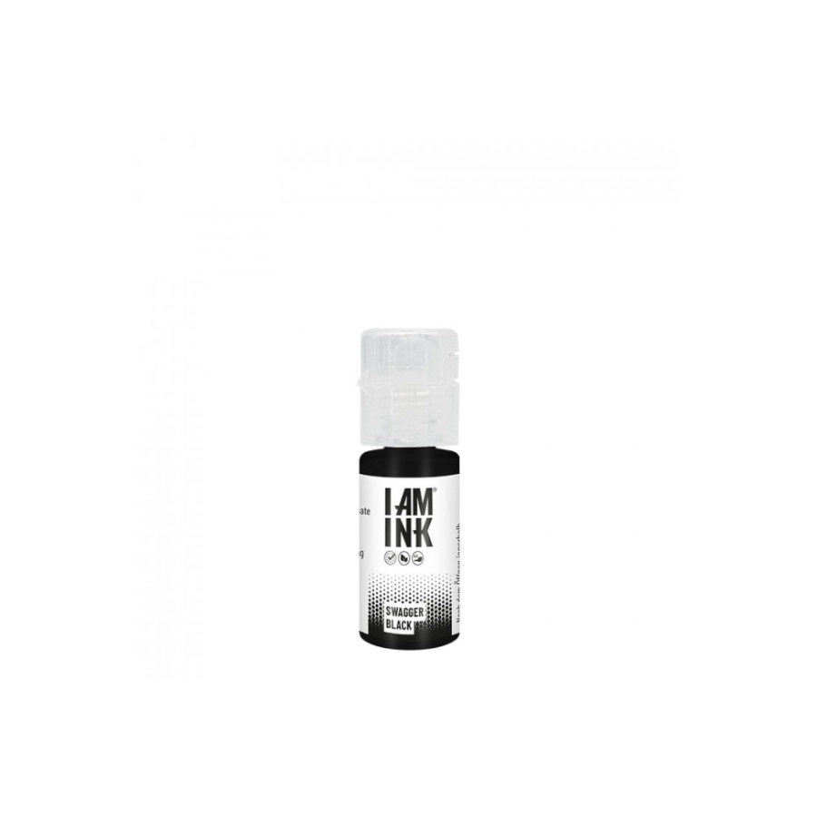 Encre Tattoo Noir - I Am Ink Swagger Black - Mélange pour le tatouage encre reach