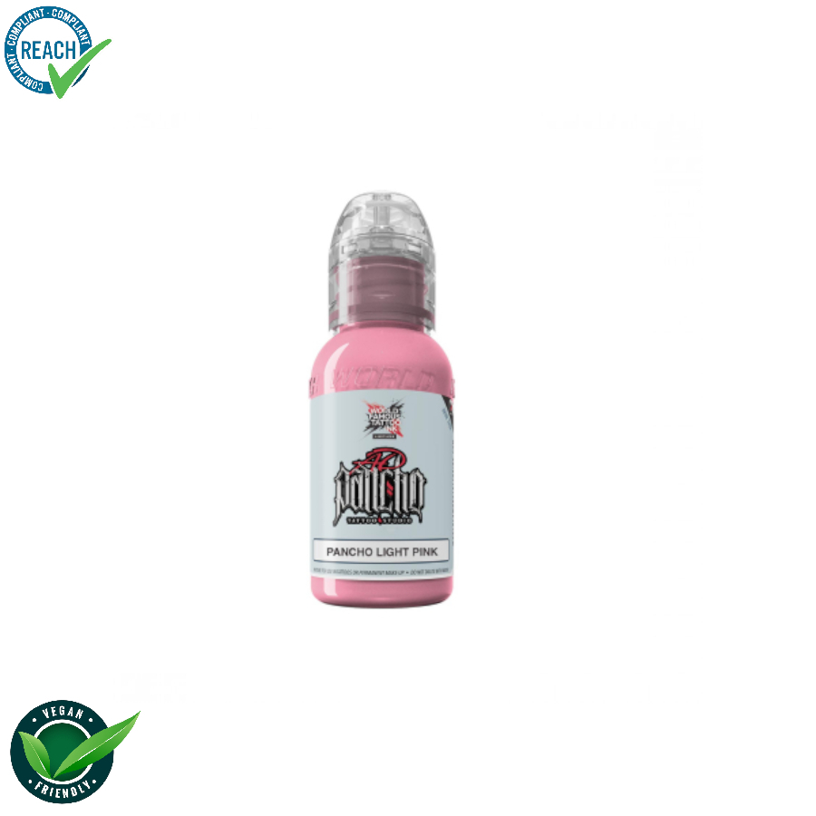 World Famous Ink Limitless Pancho Light Pink - Mélange pour le tatouage encre REACH 30ml