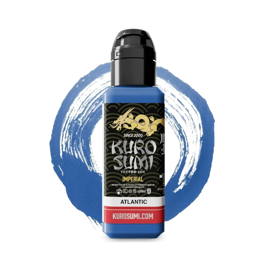 Encre Tatouage Bleue - Kuro Sumi Impérial Atlantic - Mélange pour le tatouage reach*