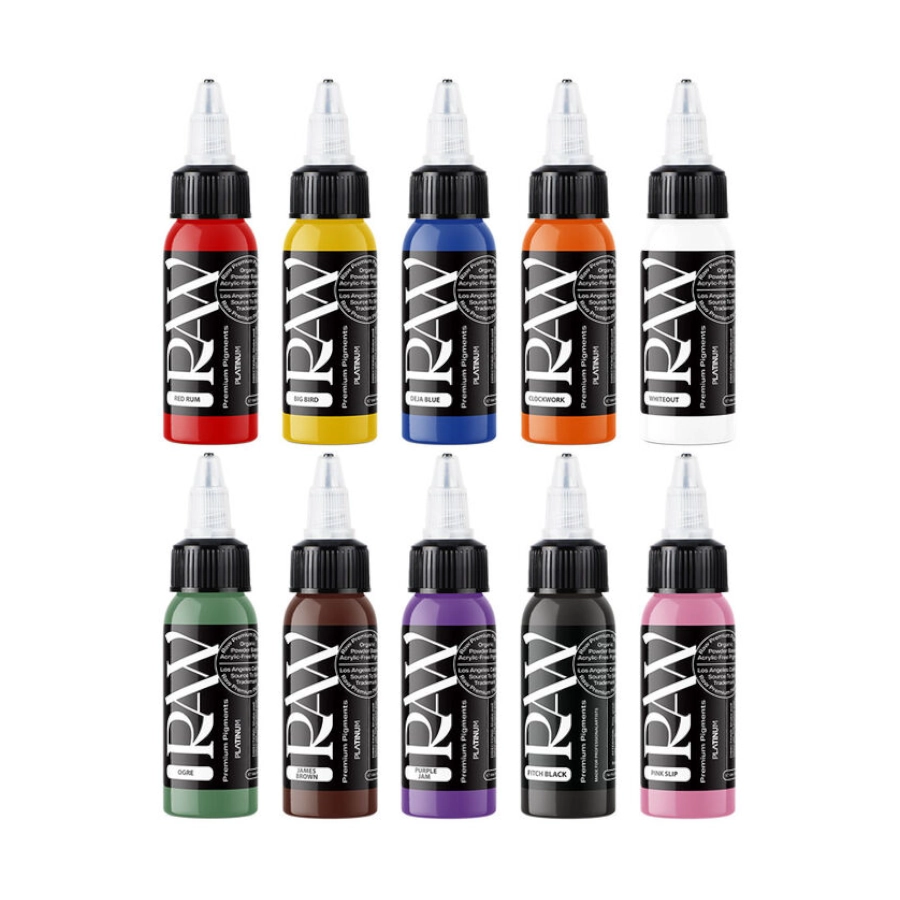 Carbon Black Tattoo Ink Liner 10 - Mélange pour le tatouage encre REACH ligne epaisse