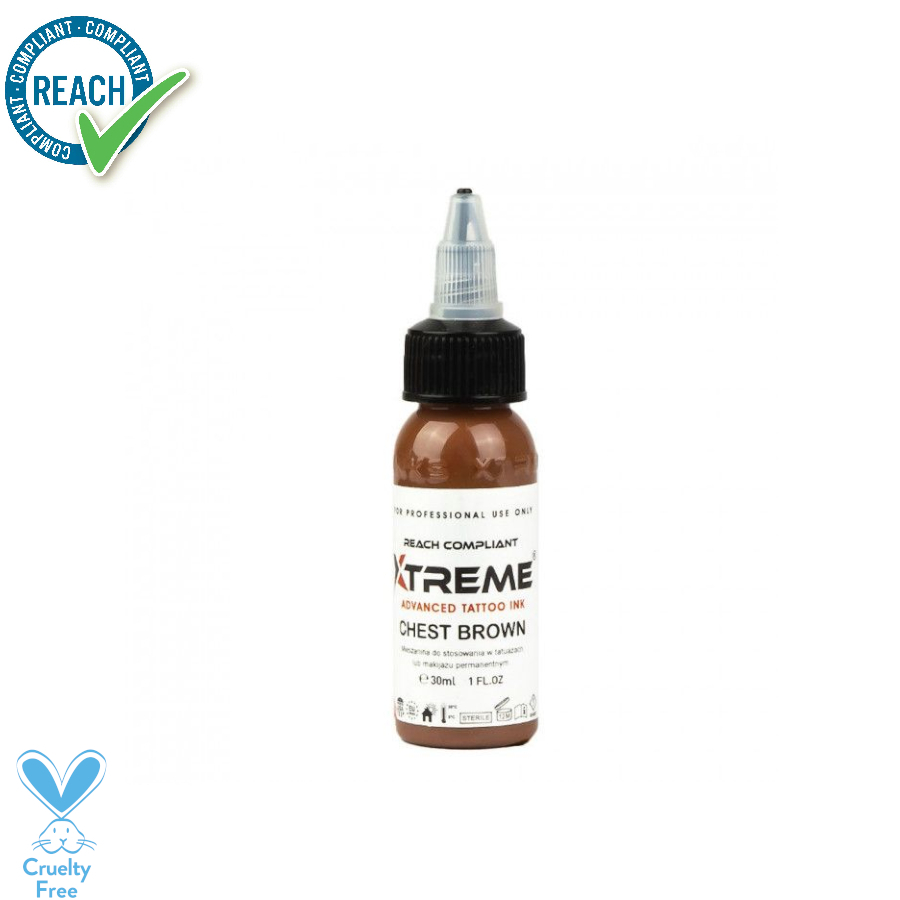 Xtreme Ink Ato Legaspi Chest Brown - Mélange pour le tatouage encre REACH