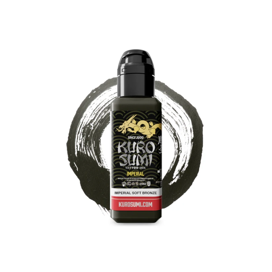 Encre Tatouage Marron - Kuro Sumi Impérial Soft Bronze - Mélange pour le tatouage encre reach