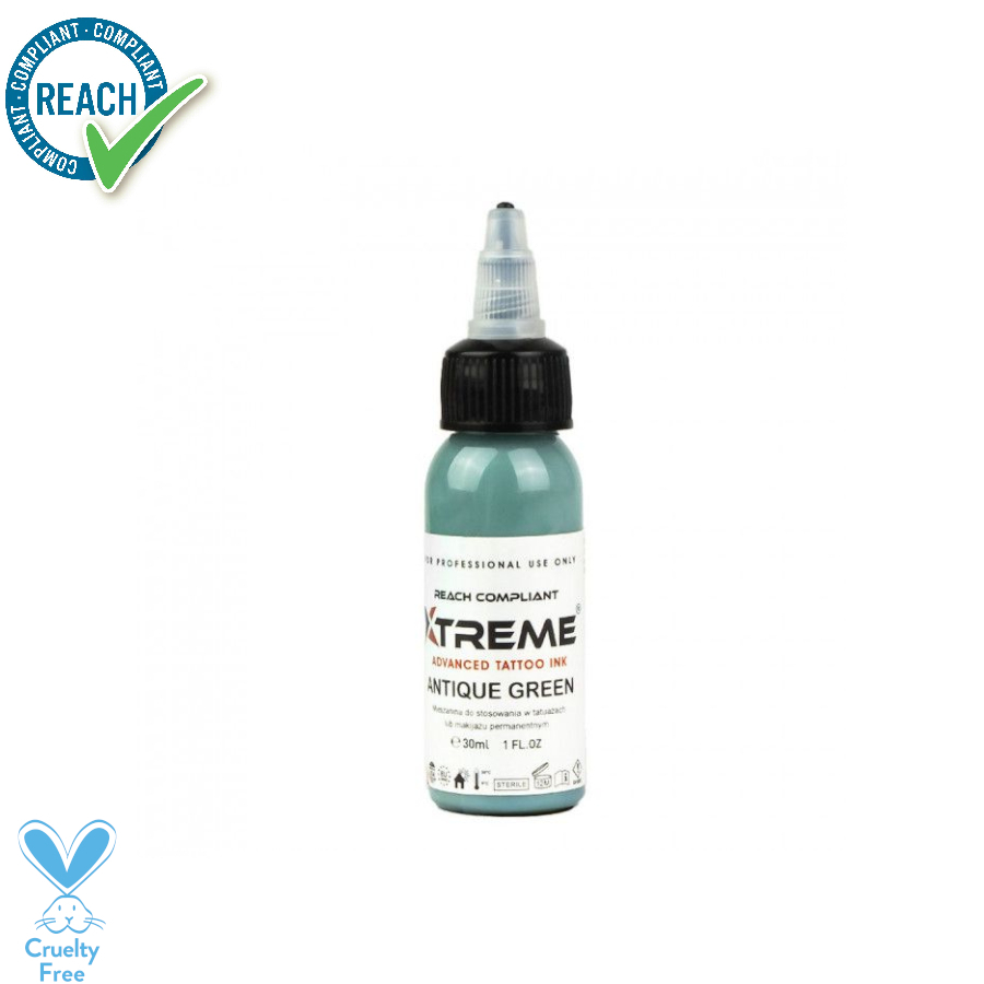 Xtreme Ink Ato Legaspi Antique Green - Mélange pour le tatouage encre REACH