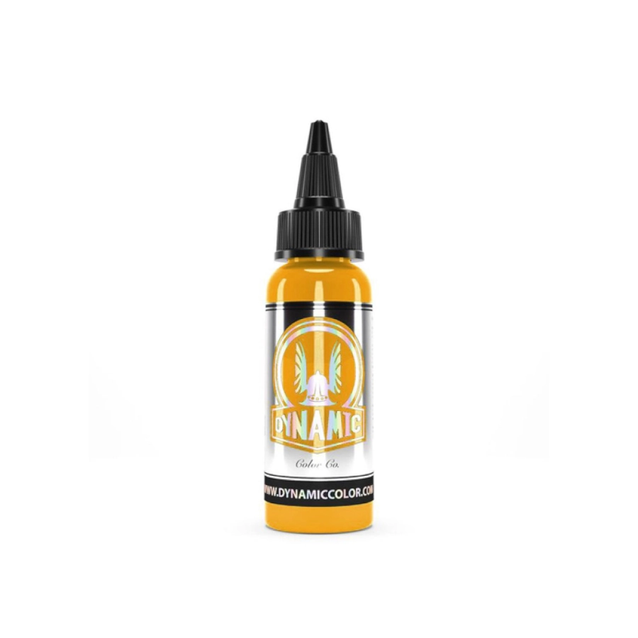 Encre Tatouage Jaune - Viking By Dynamic Sunflower Yellow - Melange pour le tatouage encre REACH