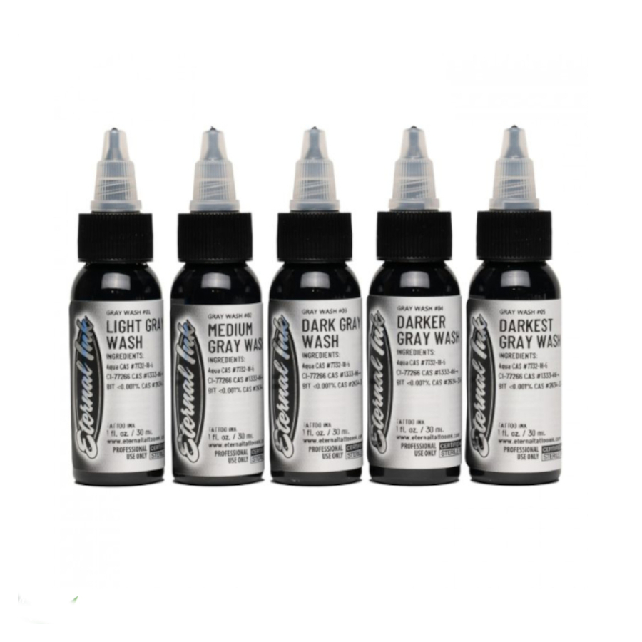 Eternal Ink Gray Wash - Mélange pour le tatouage encre REACH
