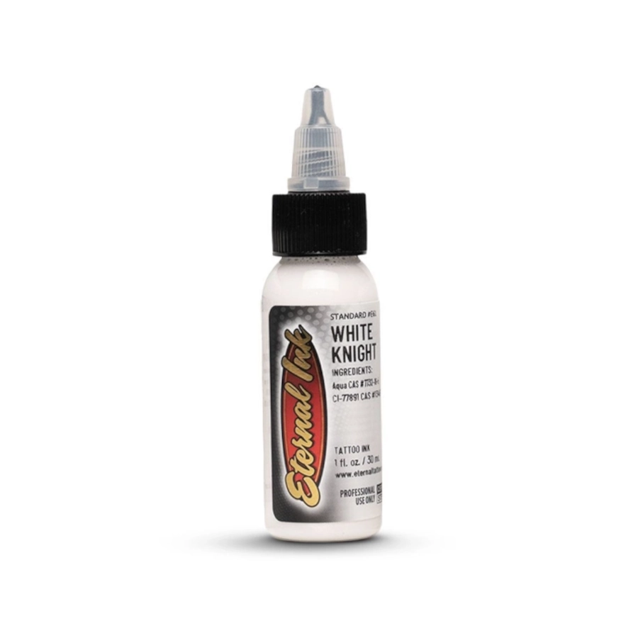 Encre Tattoo Blanche - Eternal Ink White Knight - Mélange pour le tatouage encre reach