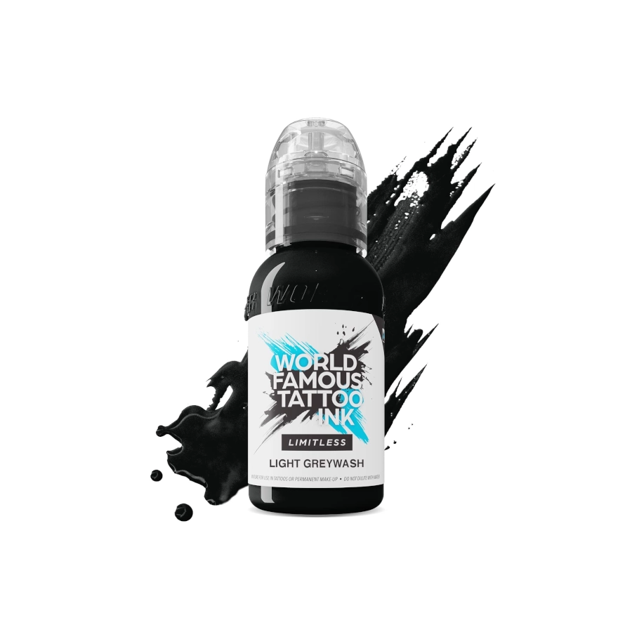 Encre Tattoo Greywash - World Famous Limitless Light Greywash - Melange pour le tatouage encre reach