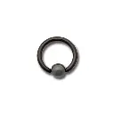 Piercing Anneau - Titane - Anneau bcr 01 - Hématite
