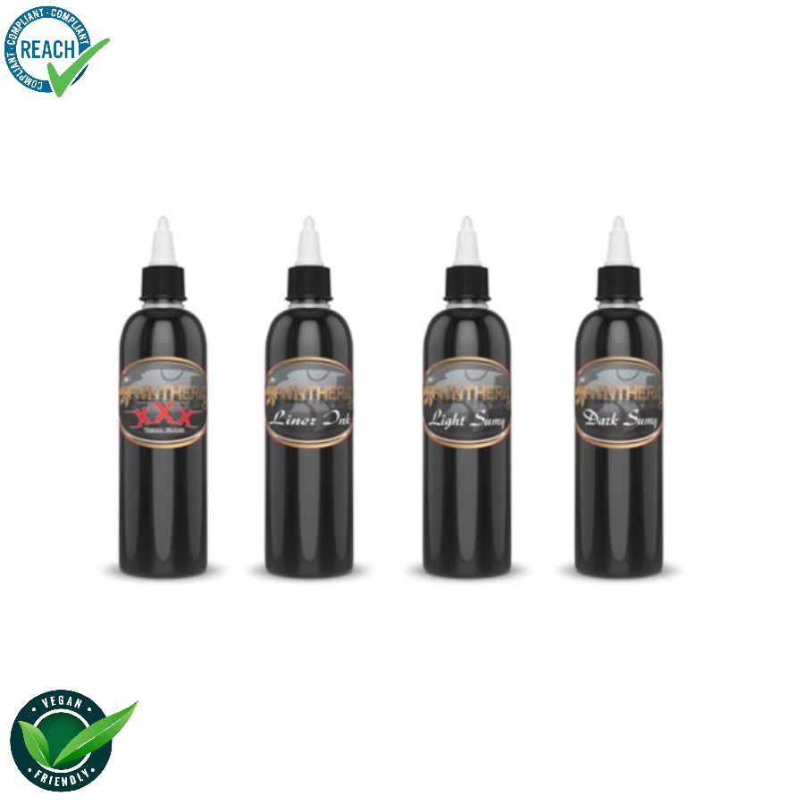 Panthera Ink Set Black – Encre pour le tatouage REACH