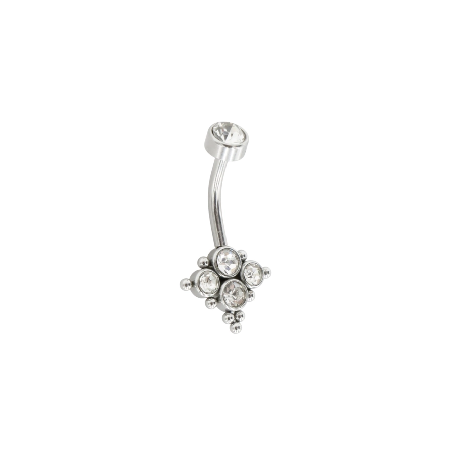 Piercing Banane - Acier - Banane pour nombril 105