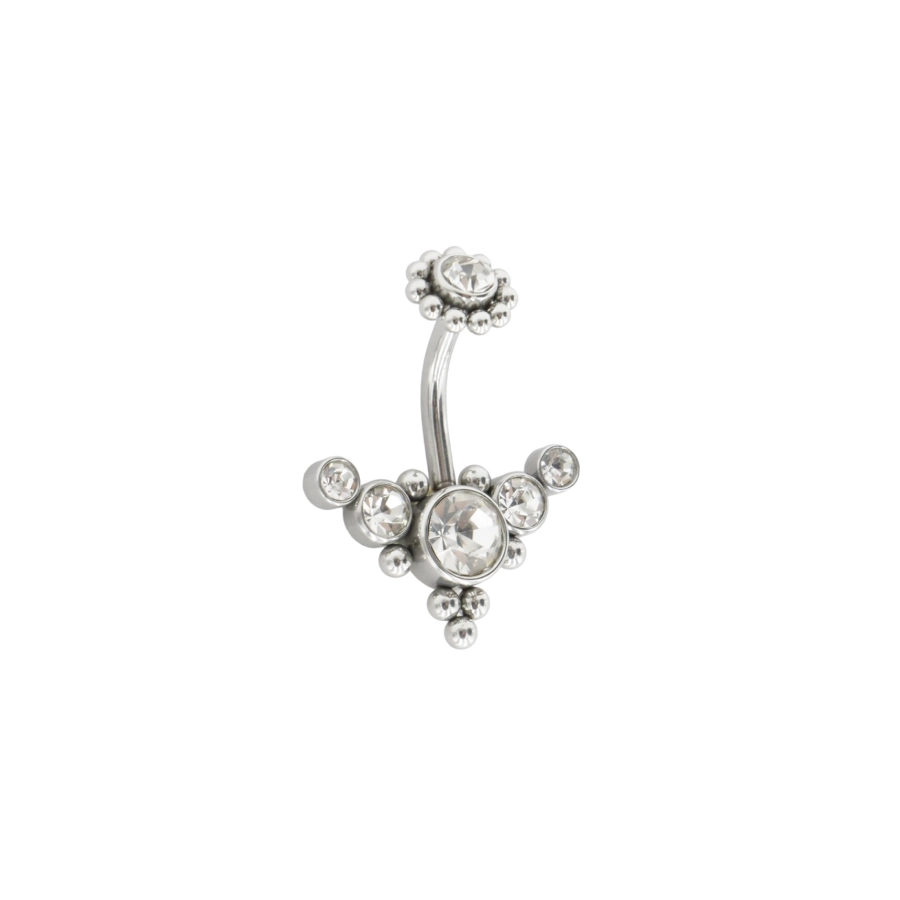 Piercing Banane - Acier - Banane pour nombril 104