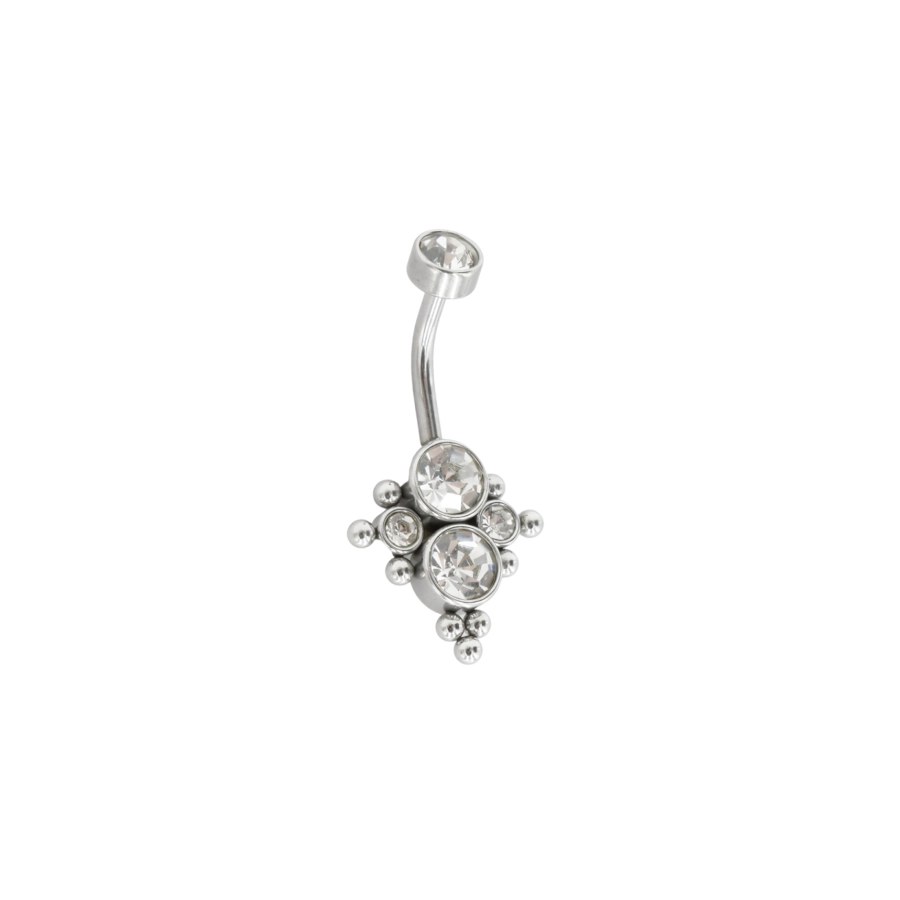 Piercing Banane - Acier - Banane pour nombril 102