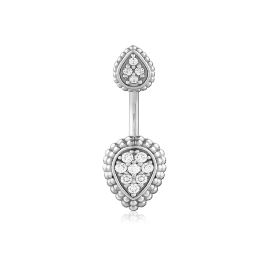 Piercing Banane - Acier - Banane pour nombril 81