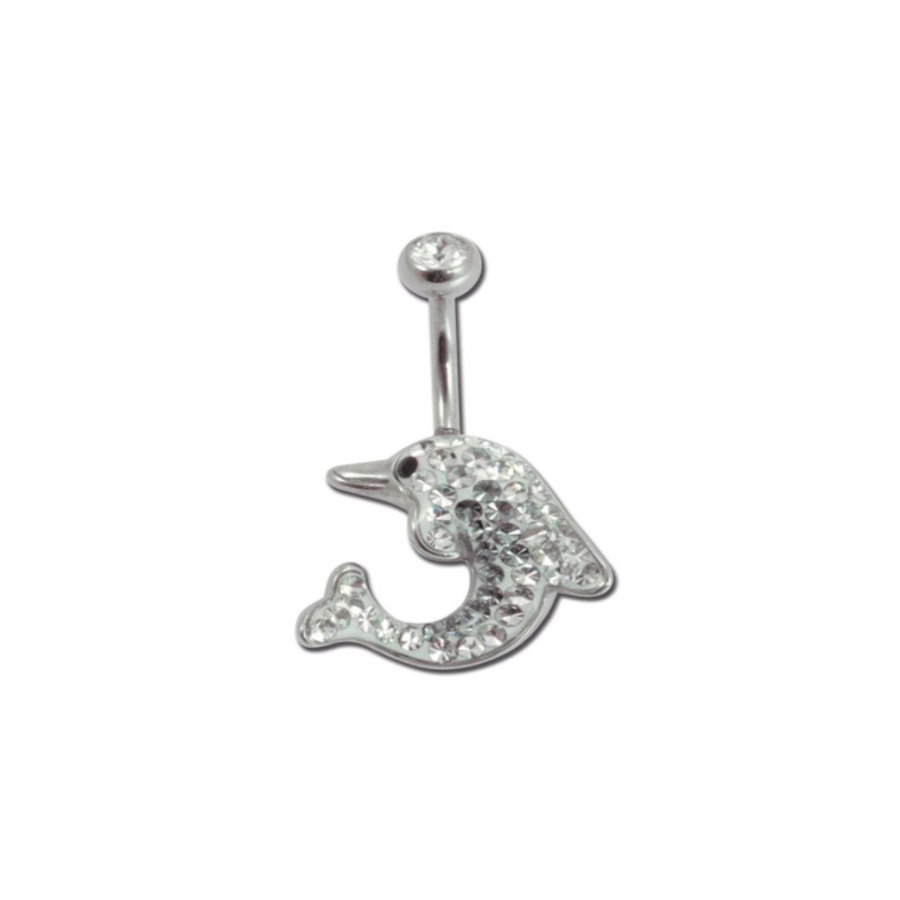 Piercing Banane - Acier - Banane pour nombril 910