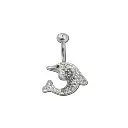 Piercing Banane - Acier - Banane pour nombril 910