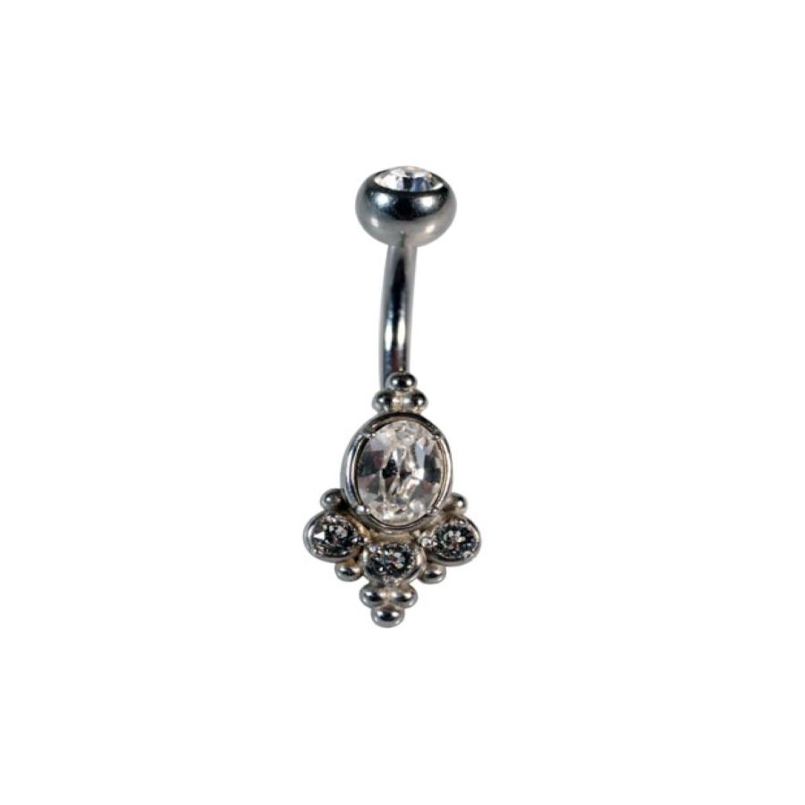Piercing Banane - Acier - Banane pour nombril 558