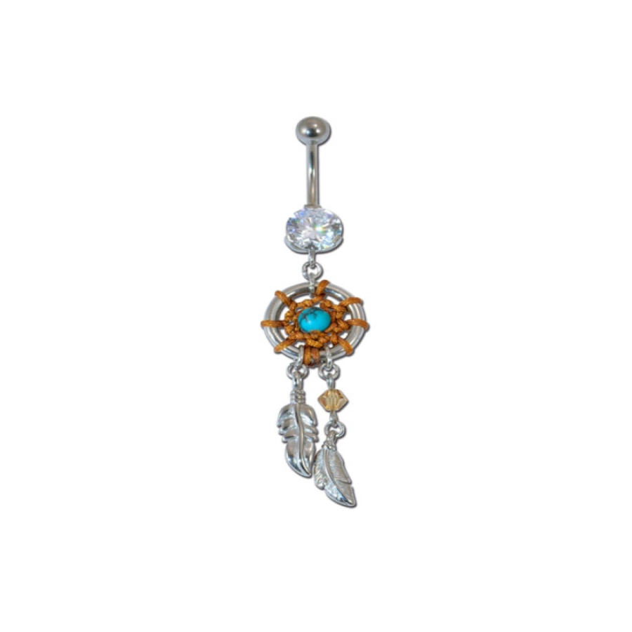 Piercing Banane - Acier - Banane fantaisie pour nombril 396