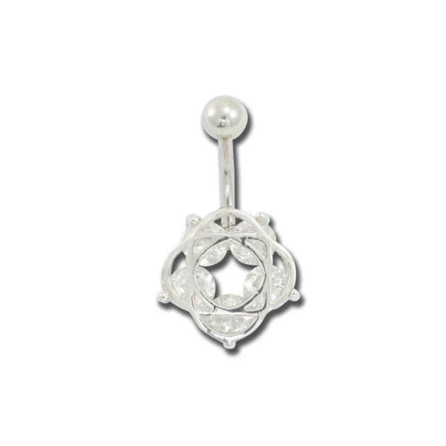 Piercing Banane - Acier - Banane fantaisie pour nombril 528