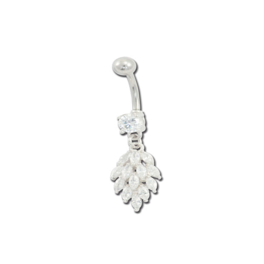 Piercing Banane - Acier - Banane fantaisie pour nombril 532