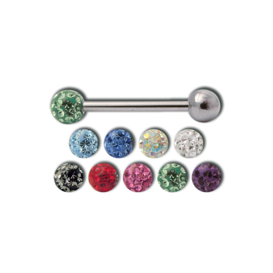 Piercing Barbell - Acier - Barbell 133 - 9 coloris