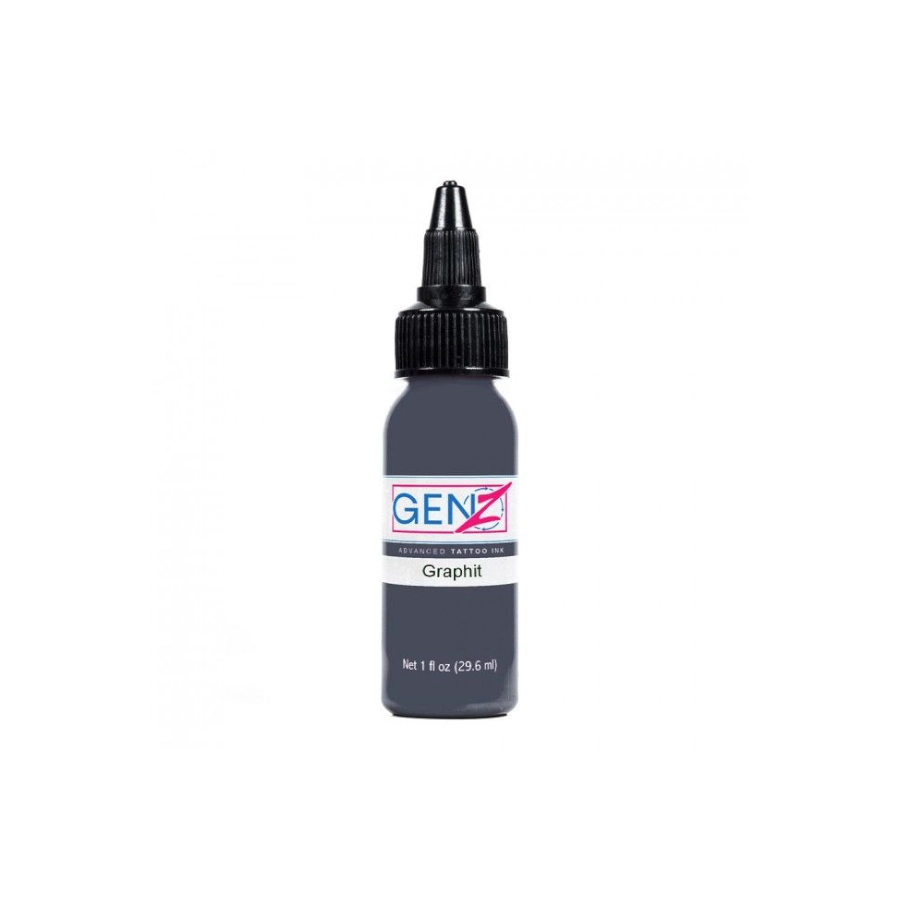 Encre Tattoo Grise - Intenze Ink Gen-Z Power Grey Graphit - Mélange pour le tatouage encre reach 30 ml